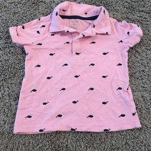Pink polo